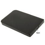 2.5 吋 SATA HDD 外接盒，尺寸：126mm x 75mm x 13mm，SATA（黑色）、SATA（銀色）、SATA（藍色）、SATA（紅色）