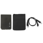 2.5 吋 SATA HDD 外接盒，尺寸：126mm x 75mm x 13mm，SATA（黑色）、SATA（銀色）、SATA（藍色）、SATA（紅色）