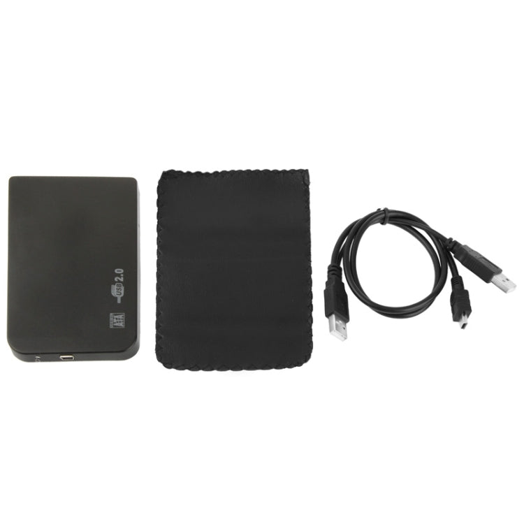 2.5 吋 SATA HDD 外接盒，尺寸：126mm x 75mm x 13mm，SATA（黑色）、SATA（銀色）、SATA（藍色）、SATA（紅色）