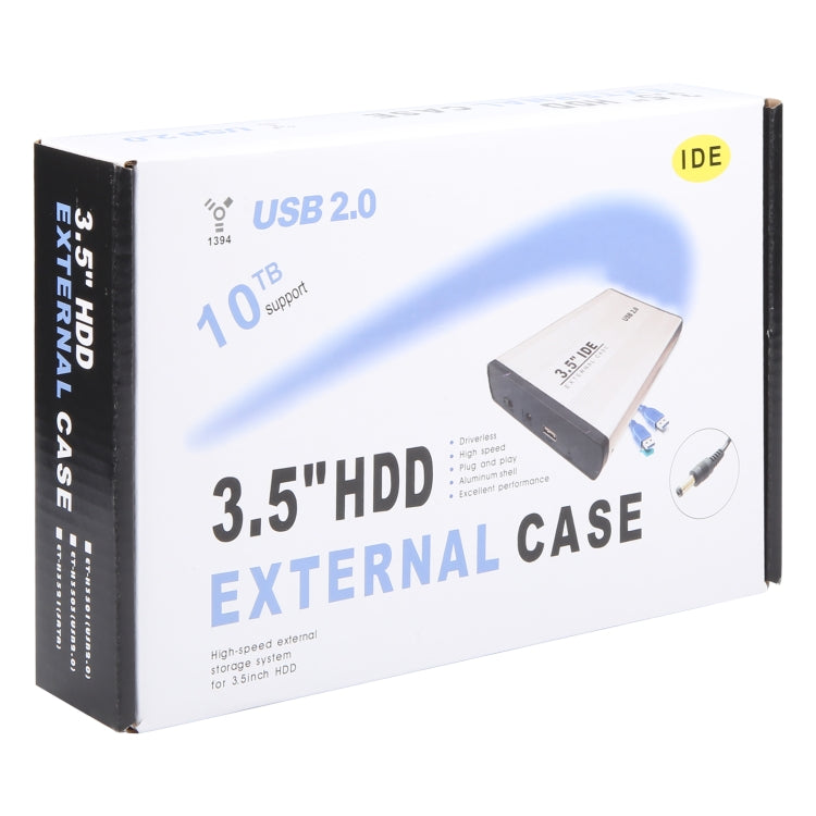 3.5 吋 HDD 外接盒，支援 IDE 硬碟，歐規插頭，IDE（歐規插頭），IDE（英規插頭）