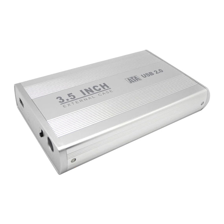 3.5 吋 HDD SATA 外接盒，支援 USB 2.0，SATA 含 2.0A 電源，SATA 含 1.5A 電源