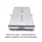 3.5 吋 HDD SATA 外接盒，支援 USB 2.0，SATA 含 2.0A 電源，SATA 含 1.5A 電源