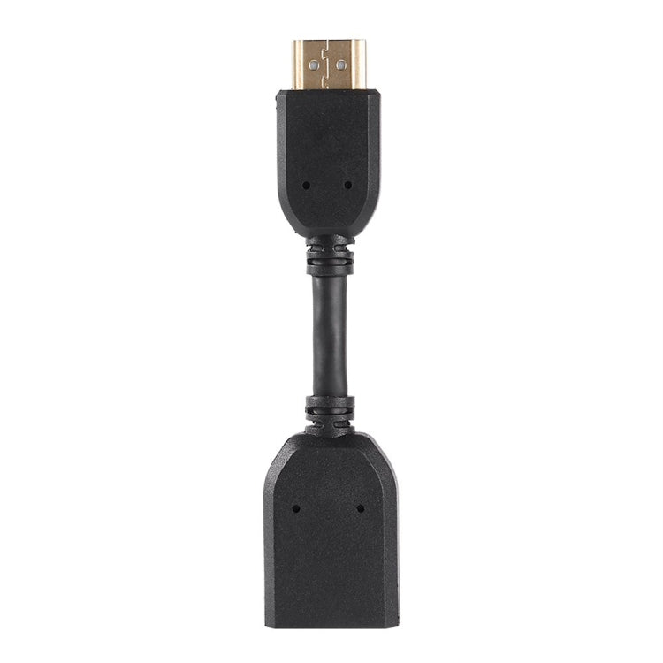 10cm HDMI 19針公頭轉HDMI 19針母頭（AM-AF）連接轉接線，HDMI AM轉AF
