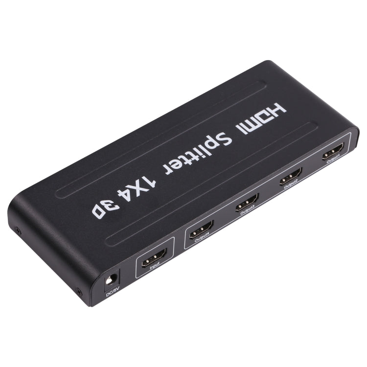 1080P 1x4 HDMI 分配器，1.4 版本，歐規插頭，1x4 HDMI V1.3