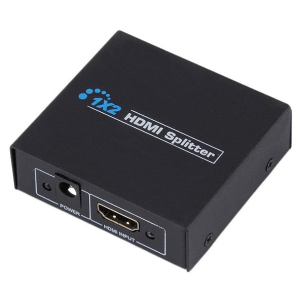 V1.4 1x2 迷你 HDMI 放大分配器，支援 3D 及全高清 1080P，V1.4
