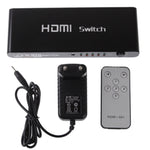 5 埠全高清 1080P HDMI 切換器，帶切換按鈕及遙控器，1.3 版本（5 埠 HDMI 輸入，1 埠 HDMI 輸出），1.3 版本