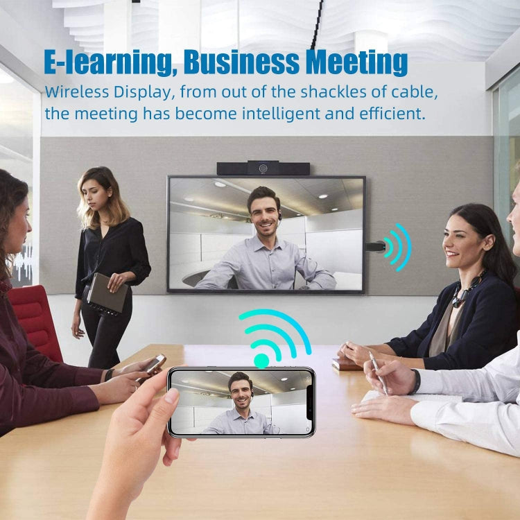 M2 安卓 1080P Ezcast HDMI 接收器 / HDMI AirPlay DLNA WIFI 顯示接收器，支援 Android OS / iOS / MAC OS / Windows 裝置，支援線上分享至電視 WIFI 顯示