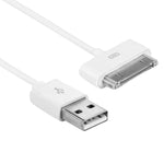 適用iPhone 4 & 4S，iPhone 3GS/3G，iPad 2，iPod Touch的USB線，長度：1米（含包裝）