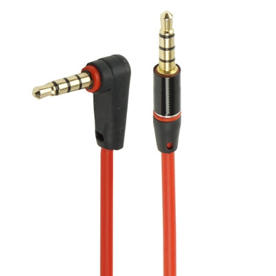 1.2m Aux 音訊線 3.5mm L 形轉直頭公頭，兼容手機、平板、耳機、MP3 播放器、車用／家用立體聲等