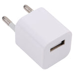 A2165 5V 1A 單口 USB 迷你旅行充電器，美規插頭，歐規插頭