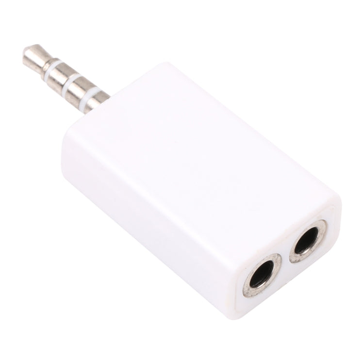 3.5mm 耳機分接器轉接頭，兼容手機、平板、耳機、MP3 播放器、車用/家用立體聲等