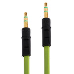 麵條風格 3.5mm 耳機線，適用於 iPhone 5 / iPhone 4 & 4S / 3GS / 3G / iPad 4 / iPad mini / mini 2 Retina / 新 iPad / iPad 2 / iTouch / MP3，長度：1m