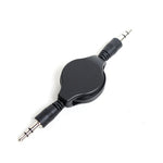 3.5mm 可伸縮 Aux 音頻線，兼容手機、平板、耳機、MP3 播放器、車用/家用立體聲等，長度：11cm 至 80cm