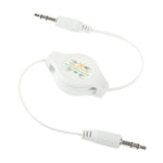 3.5mm 可伸縮 Aux 音頻線，兼容手機、平板、耳機、MP3 播放器、車用/家用立體聲等，長度：11cm 至 80cm