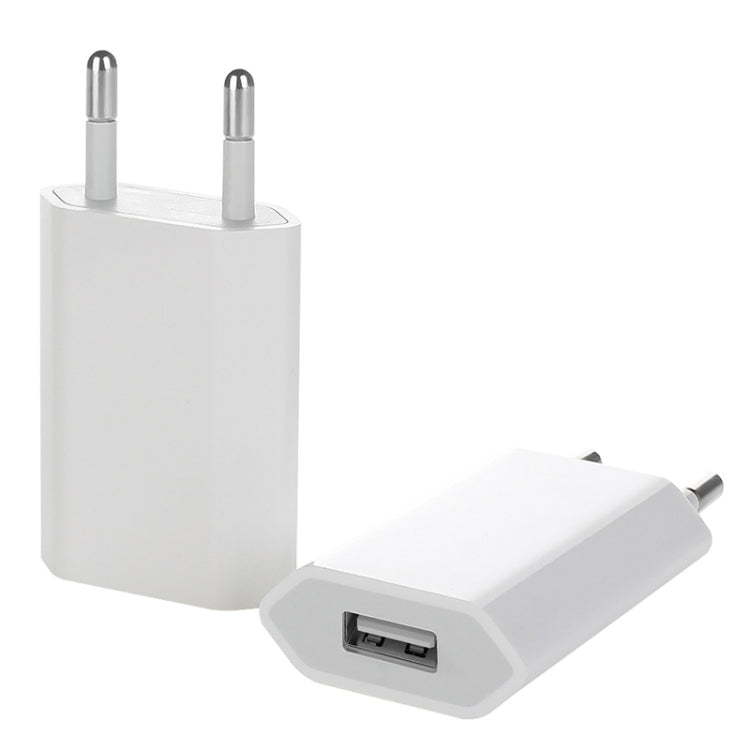 5V / 1A（美規插頭）USB 充電器適配器，適用於 iPhone、Galaxy、華為、小米、LG、HTC 及其他智慧手機、可充電設備，英規插頭，歐規插頭