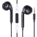EarPods Wired Headphones Earbuds with Wired Control & Mic, White, Rose Gold, Red, Blue, Black, Green, Orange, Magenta