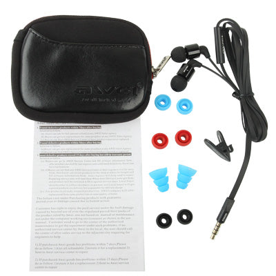 Awei ES600i 麵條風格 3.5mm 通用耳機，帶聽筒控制與麥克風，適用於 iPhone / iPad / iPod touch、Galaxy SIV / SIII / Note II / Premier、Nokia Lumia 系列、LG Optimus 系列、HTC / Motorola / Sony Xperia 系列等