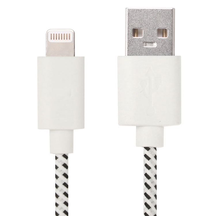 2米尼龍網狀 USB 數據傳輸充電線，適用於 iPhone、iPad