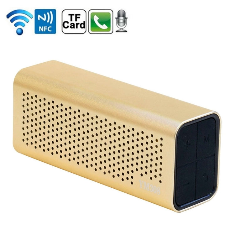 YM-308 便攜可充電 NFC 藍牙喇叭，支援TF卡
