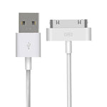 新款iPad（iPad 3）/ iPad 2 / iPad、iPhone 4 & 4S、iPhone 3GS/3G、iPod touch用USB數據線，長度：1m（原裝）