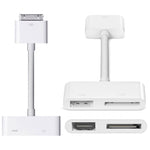數位 AV HDMI 轉 HDTV 轉接器，適用於新 iPad（iPad 3）/ iPad 2 / iPad / iPhone 4 & 4S / iPod Touch 4