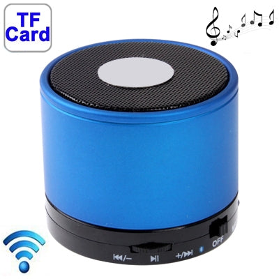 藍牙2.1迷你立體聲喇叭，適用iPhone 5 / iPhone 4 & 4S / iPad 4 / 新iPad / iPad mini / mini 2 Retina，內建可充電電池，支援TF卡，藍色