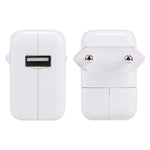 10W USB 電源轉接器 旅行充電器，歐盟插頭