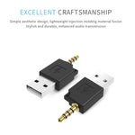 適用於 iPod shuffle 第 3 / 2 代 USB 數據底座充電轉接器，長度：4.6cm