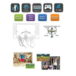T2 陀螺儀迷你飛鼠 2.4G Android 遙控器 3D 感應動作搖桿 適用桌上型電腦 / 筆記型電腦，T2