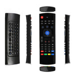 MX3 空中滑鼠無線 2.4G 遙控鍵盤，含瀏覽器快捷鍵，適用 Android TV Box / 迷你電腦，空中滑鼠