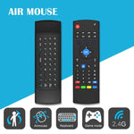MX3 空中滑鼠無線 2.4G 遙控鍵盤，含瀏覽器快捷鍵，適用 Android TV Box / 迷你電腦，空中滑鼠