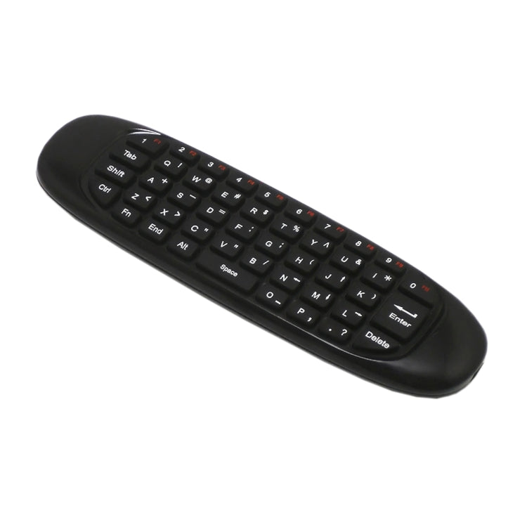 C120 T10 飛鼠 2.4GHz 可充電無線鍵盤遙控器，適用 Android TV 盒 / PC，無線鍵盤