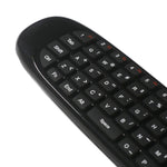C120 T10 飛鼠 2.4GHz 可充電無線鍵盤遙控器，適用 Android TV 盒 / PC，無線鍵盤
