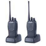 2 件組 BAOFENG BF-888S 便攜式 CB 無線電對講機 Retevis UHF 5W 16 頻道無線電 FM 收發器