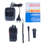 2 件組 BAOFENG BF-888S 便攜式 CB 無線電對講機 Retevis UHF 5W 16 頻道無線電 FM 收發器