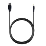 USB 公頭轉 DC 2.5 x 0.7mm 電源線，長度：1.2米