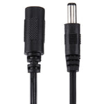 5.5 x 2.1mm DC 母頭轉 5.5 x 2.5mm DC 公頭筆記型電腦電源連接線，長度：15公分，5.5 x 2.5mm 公頭