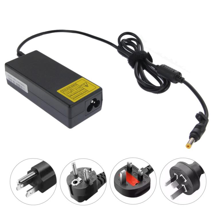 HP 筆記型電腦用 65W 18.5V 3.5A 交流電源變壓器，輸出插頭：4.8mm x 1.7mm，18.5V 3.5A