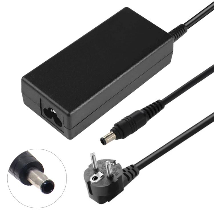 三星筆記型電腦用 AD-6019 60W 19V 3.16A 交流電源變壓器，輸出插頭：5.5mm x 3.0mm