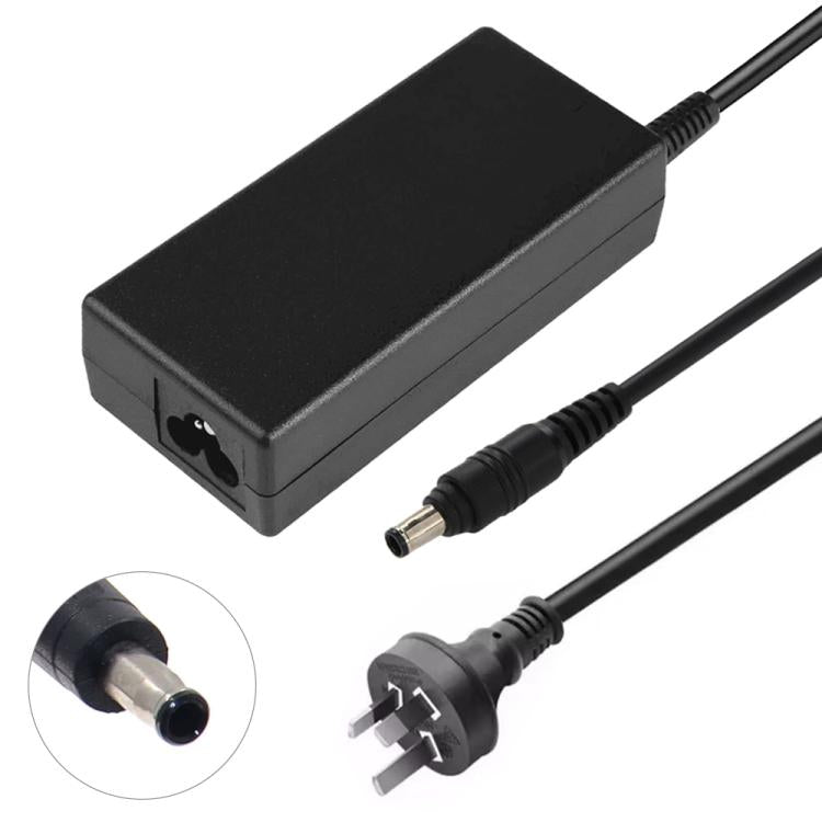 三星筆記型電腦用 AD-6019 60W 19V 3.16A 交流電源變壓器，輸出插頭：5.5mm x 3.0mm