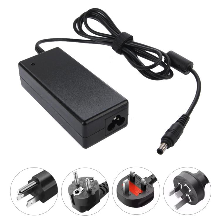 三星筆記型電腦用 AD-6019 60W 19V 3.16A 交流電源變壓器，輸出插頭：5.5mm x 3.0mm