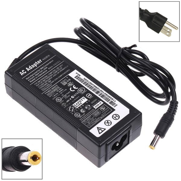 聯想筆記型電腦用交流電源適配器 19V 3.42A 65W，輸出接頭：5.5 x 2.5mm，歐規插頭，美規插頭，英規插頭