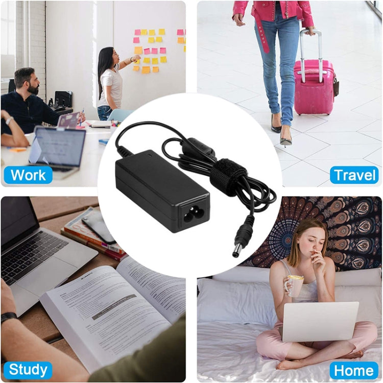 適用於 LG 筆記型電腦的 AU 插頭 20V 2A 40W 交流電源適配器，輸出接頭：5.5x2.5mm，歐規插頭，澳規插頭，美規插頭，英規插頭