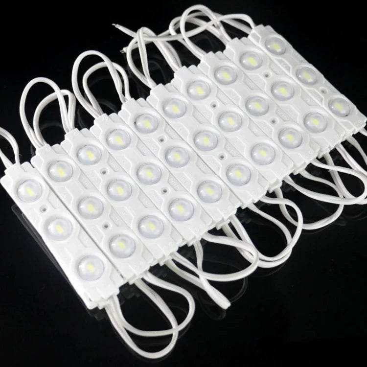 180 度 20 x 3-LED SMD 5730 凸面高暖白光 LED，DC 12V，S-LED-0395W，S-LED-0395WW