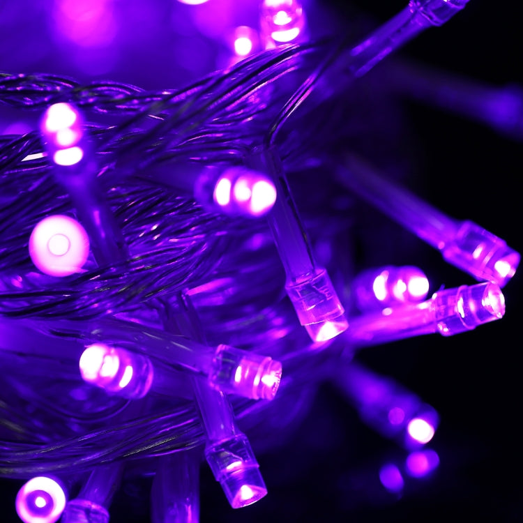 100 顆 LED 燈帶含控制器，閃爍 / 漸變 / 追逐效果，AC 220V，EU 插頭，綠光，白光，紅光，橙光，藍光，粉光，紫光，黃光
