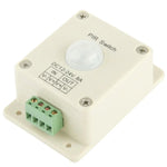 DC 12V-24V 8A PIR開關紅外線控制器動作感應開關用於LED燈