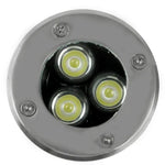 防水3顆LED燈，直流12V，白光