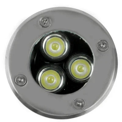防水3顆LED燈，直流12V，白光