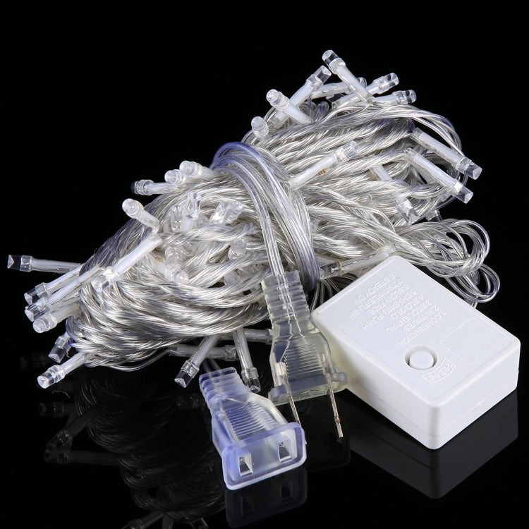 100 顆 LED 含端接頭及 8 種顯示模式控制器，適用聖誕派對，AC 110V，美規插頭，100 顆 LED AC 110V（藍光），100 顆 LED AC 110V（綠光），100 顆 LED AC 110V（彩色光），100 顆 LED AC 110V（白光），100 顆 LED AC 110V（紅光）