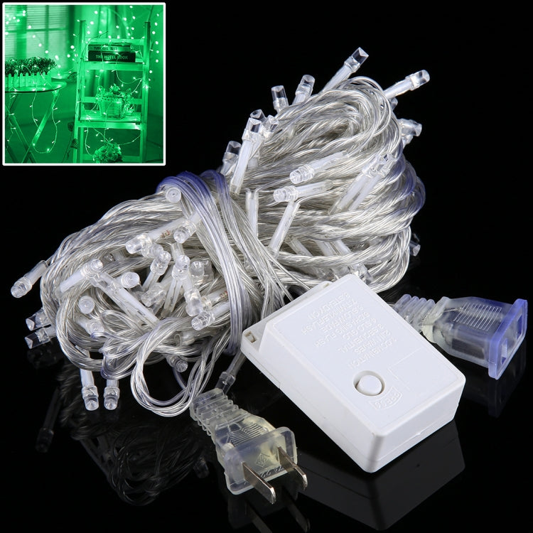 100 顆 LED 含端接頭及 8 種顯示模式控制器，適用聖誕派對，AC 110V，美規插頭，100 顆 LED AC 110V（藍光），100 顆 LED AC 110V（綠光），100 顆 LED AC 110V（彩色光），100 顆 LED AC 110V（白光），100 顆 LED AC 110V（紅光）